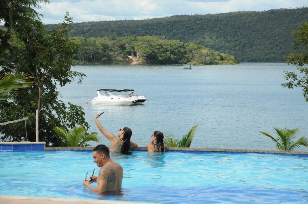 Aldeia Do Lago Caldas Novas Lindo Apt Com Cozinha Mobilia Nova Pode Levar Bebidas Na Area Das Piscinas Ngoại thất bức ảnh